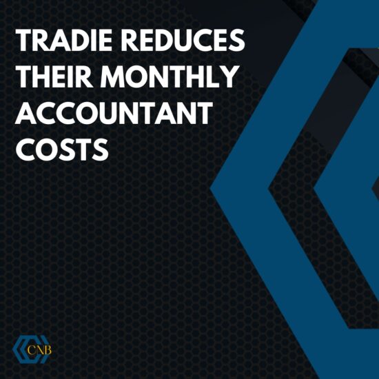 Tradie reduces the cost of using an accountant