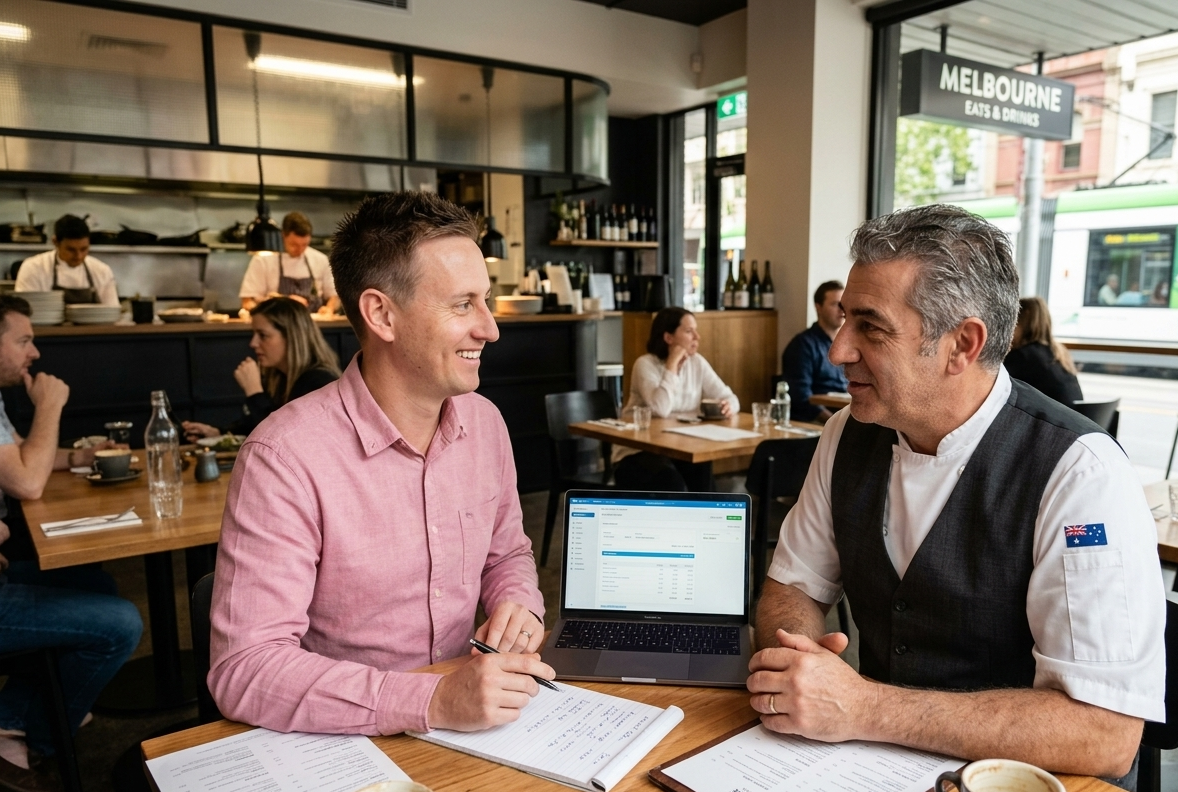Bookkeeper for restaurant or cafe Melbourne | BAS agent